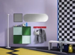 Montana Furniture Miroir Carré Montana Mini, 04 Anthracite -Intérieure Décoration Magasin Montana Home 22 23 S06 Hall Caribe Parsley Black FIGURE NewWhite Rosehip W