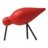 Normann Copenhagen Shorebird, Modèle Moyen, Rouge - Noir 1 Normann Copenhagen Shorebird, Modèle Moyen, Rouge - Noir -Intérieure Décoration Magasin NC100213 VS