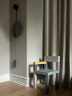 New Works Miroir Mural Rise & Shine, Acier Noir -Intérieure Décoration Magasin NewWorks Studio P1380955