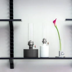 Klong Petite Lampe à Huile Patina, Blanc -Intérieure Décoration Magasin Patina Big Grey 2