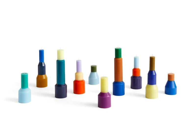 HAY Bougie Pillar, Modèle L, Jaune Citron 4 HAY Bougie Pillar, Modèle L, Jaune Citron – Image 2