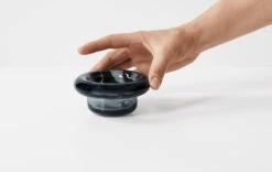 Nedre Foss Bougeoir Pour Bougie Chauffe-plat Sirkel, Smoke Grey -Intérieure Décoration Magasin Sirkelhandsmokegray