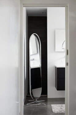 Verpan Miroir System 1-2-3, Chromé -Intérieure Décoration Magasin System 1 2 3 Mirror