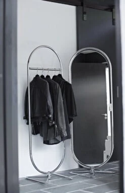Verpan Miroir System 1-2-3, Chromé -Intérieure Décoration Magasin System 123 Rack Lifestyle 3