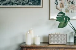 Uyuni Lighting Bougie Pilier LED, 7,8 x 15 cm, Nordic White -Intérieure Décoration Magasin UYUNI Lighting ul pi iv78010 LED pillar candle 312 mood