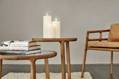 Uyuni Lighting Bougie Pilier LED, 7,8 x 15 cm, Nordic White -Intérieure Décoration Magasin UYUNI Lighting ul pi iv78010 LED pillar candle 313 mood