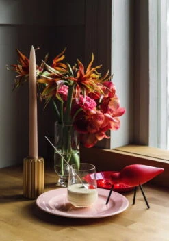 Normann Copenhagen Shorebird, Modèle Moyen, Rouge - Noir -Intérieure Décoration Magasin joulu21 Ruoka joulu1