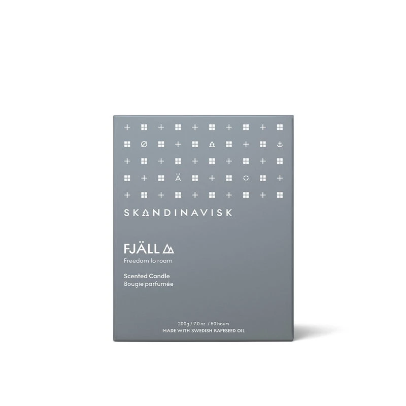 Skandinavisk Grande Bougie Parfumée Avec Couvercle, Fjäll 5 Skandinavisk Grande Bougie Parfumée Avec Couvercle, Fjäll – Image 3
